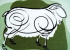 White Metal Sheep - Goat Year of the metal goat